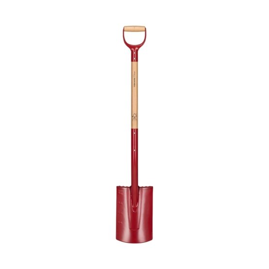 Classic ronde spade, lange steel